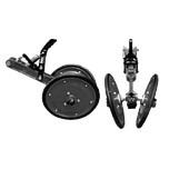 Накочують і опорні колеса