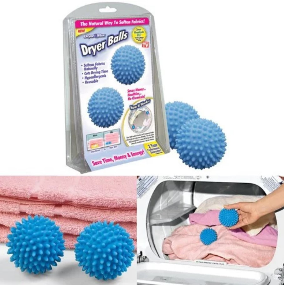 ОПТ Кульки для прання білизни Ansell Dryer balls М'ячики для білизни Кульки для пральної машини