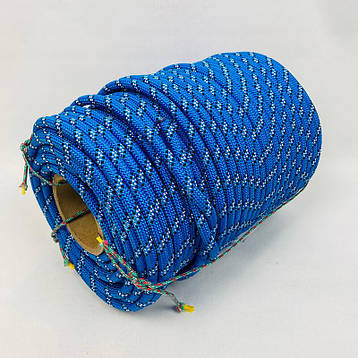 Плетений морський фал з сердечником 10 мм 100 м навантаження 450кг, фото 2