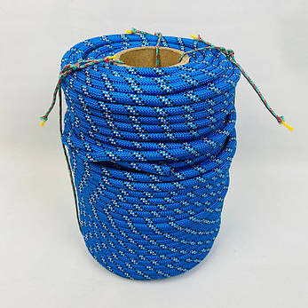 Плетений морський фал з сердечником 10 мм 100 м навантаження 450кг, фото 2