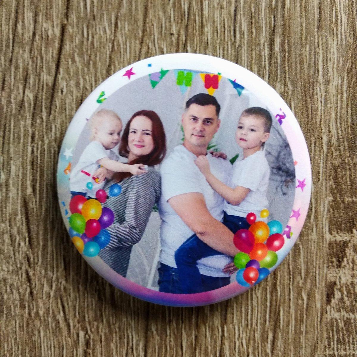 Значок з Вашою фотографією "Фотозначок", фото 1