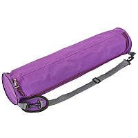 Чехол для коврика для фитнеса и йоги 15х70см Yoga bag FI-6876, Фиолетовый