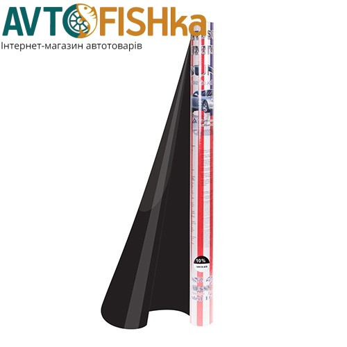 Плівка тонувальна Американка AUTODNEPR 0.75x3m Super Dark Black (SRC антидряпин) Black, фото 1