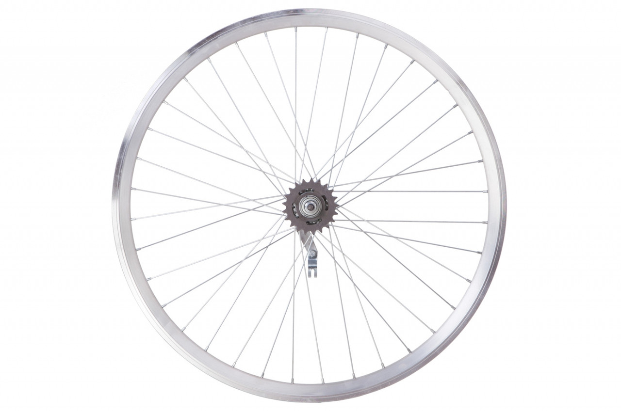 Колесо заднє 26" VLT торпеда Velosteel, сірий (WHRVLT-AL-26-014)
