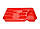 Лоток для столових приладів Червоний 01 Ламела 149, фото 5
