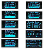 Контролер паяльної станції STM32 V2.1S OLED 1.3 для жав T12 Ksger Hakko, фото 3