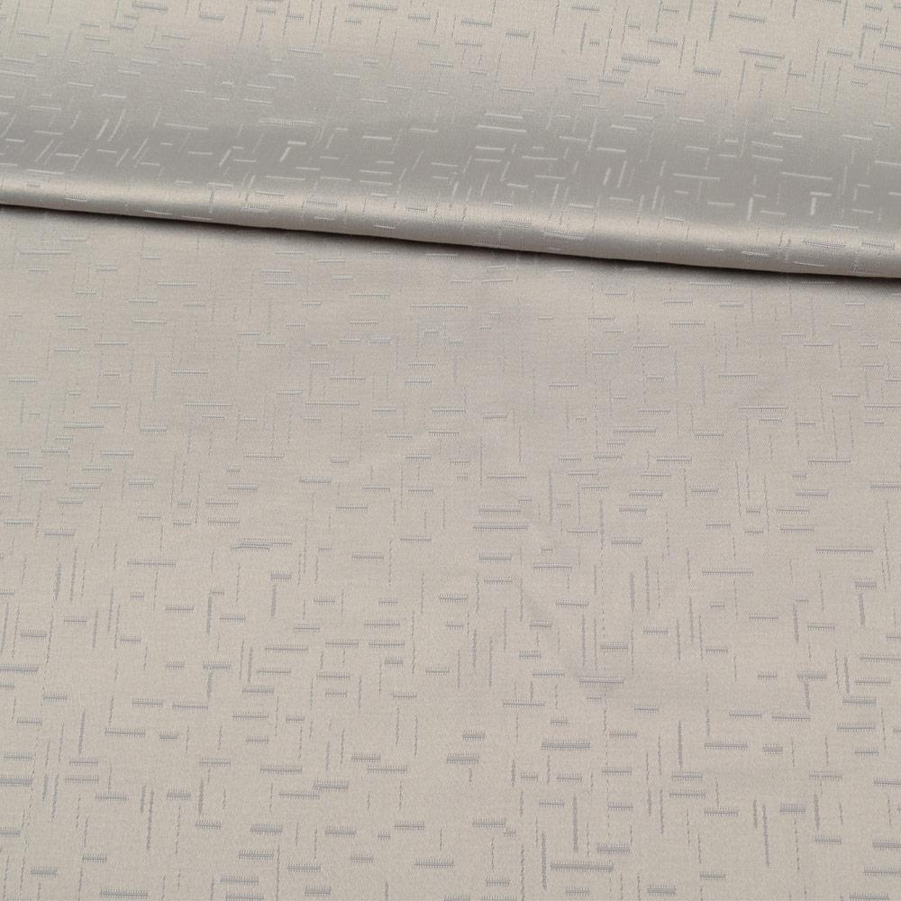 Жакард скатерковий штрихи рельєфні сірий світлий, ш.320