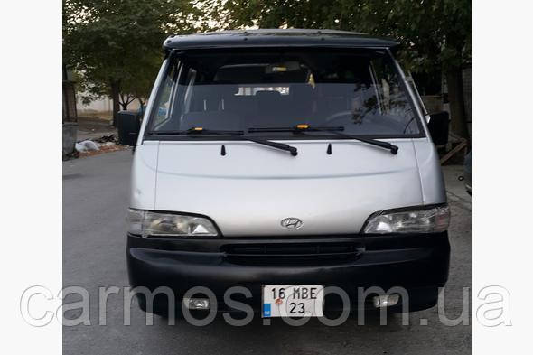 Козырек на лобовое стекло (черный глянец, 5мм) Hyundai H100. Турция - фото 3 - id-p1381976283