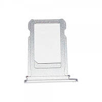 Apple Тримач, зовнішній слот SIM карти iPhone 7 сріблястий (оригінал)
