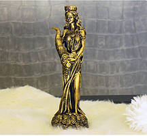 Статуетка Фортуна середня бронзового кольору з полістоуну 34 см