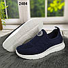 Жіночі сині кросівки мокасини весняно-літні, Гіпаніс Україна, фото 10