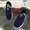 Жіночі сині кросівки мокасини весняно-літні, Гіпаніс Україна, фото 9