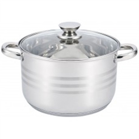 Каструля UNIQUE UN-5008 (7,0 л, неіржавіюча сталь, з кришкою), фото 1