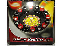 Настольная игра Пьяная Рулетка со стопками в картонной упаковке