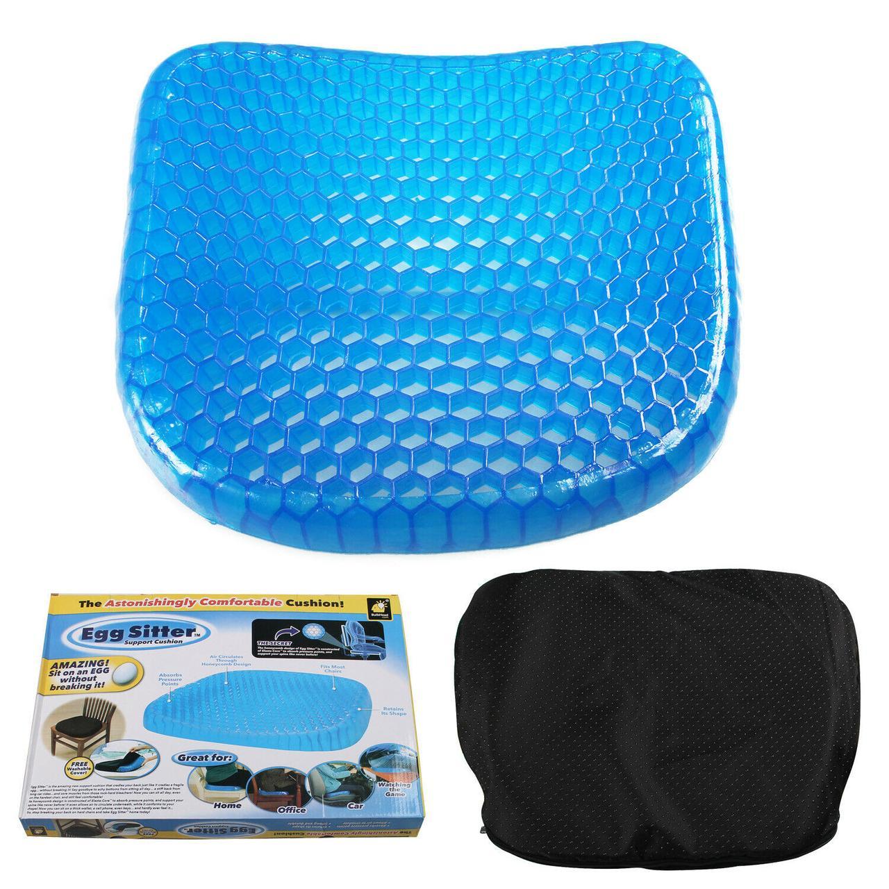 Ортопедична гелева подушка Egg Sitter для сидіння та розвантаження хребта, фото 1