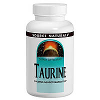 Таурин, 500 мг, Source Naturals, 60 таблеток