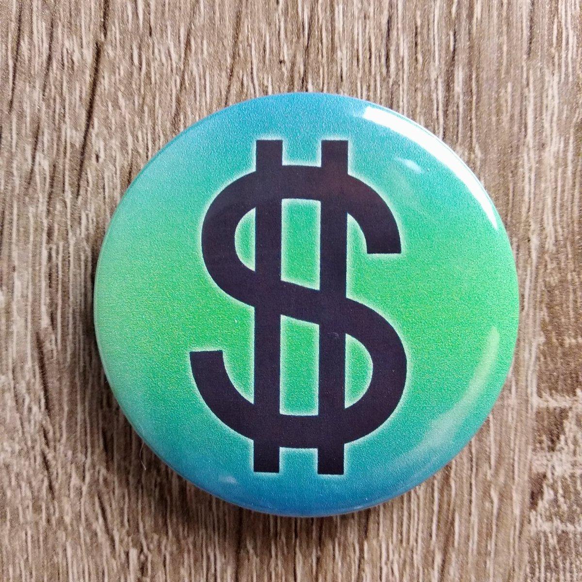 Значок сувенірний Валюта