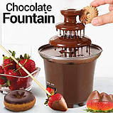 Шоколадний фонтан міні Фондю Mini Chocolate Fountain Fondue, фото 3