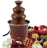 Шоколадний фонтан міні Фондю Mini Chocolate Fountain Fondue, фото 5