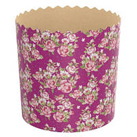 Пасхальная форма для выпекания пасок в прованском стиле (розовые розы)