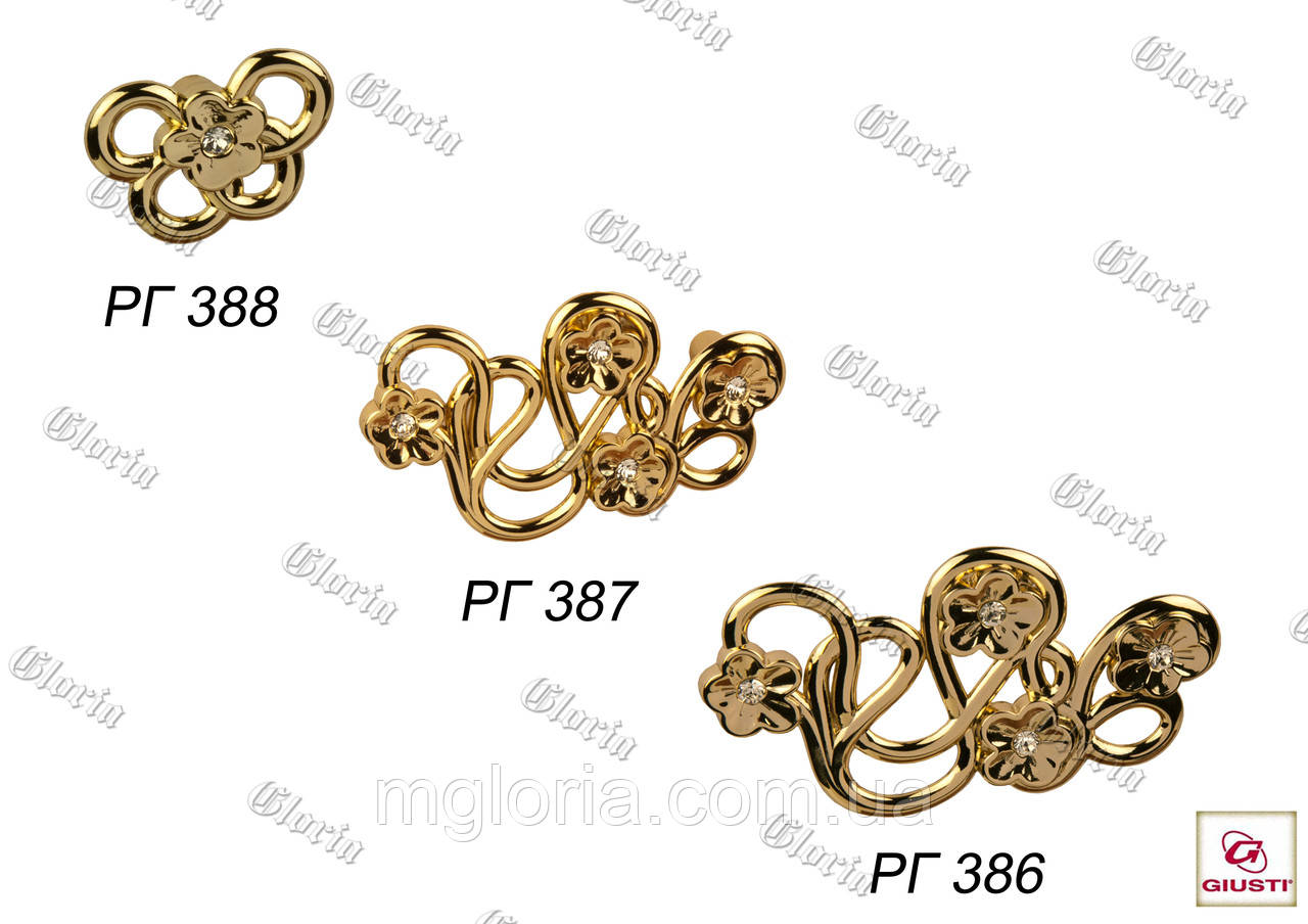 Ручки для меблів РГ-386, РГ-387, РГ-388