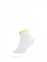 Шкарпетки чоловічі "Active" (короткі) 7С-37СП р. 25 068 білий-салатовий