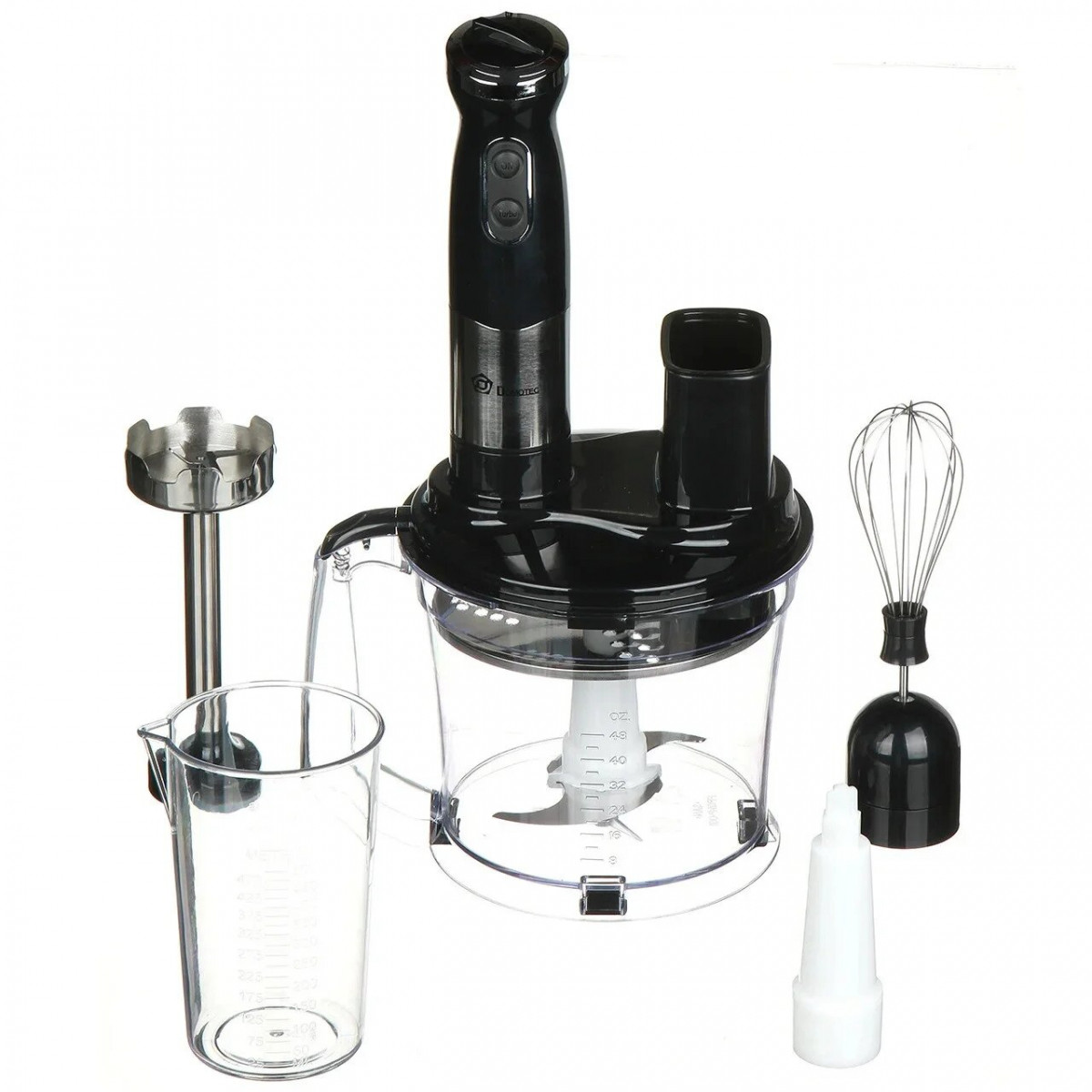 Блендер багатофункціональний занурювальний Domotec MS-5106 5в1 800W, фото 1