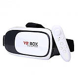 VR BOX (БІЛА КОРОБКА З ПУЛЬТОМ) 2.0. Окуляри віртуальної реальності VR Box VR 2.0 3.5, фото 3