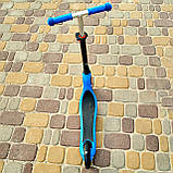 Самокат дитячий двоколісний дитячий самокат беговел SPORT KIDS 2595 Синій, фото 2