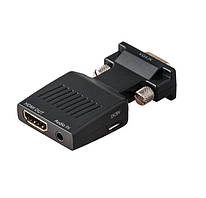 Конвертор VGA HDMI зі звуком і харчуванням