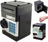 Електронна скарбничка Сейф банкомат з кодовим замком і купюропріємником, фото 3