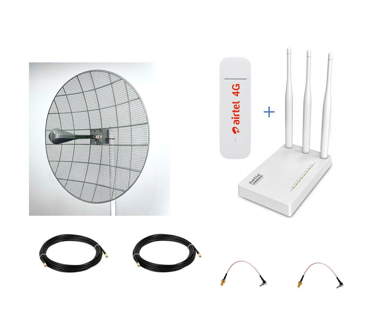 Комплект 4G параболик Kroks на дачу Pro Max, фото 1