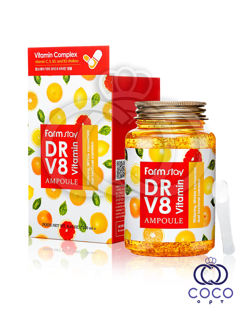 Ампульних сироватка FarmStay Dr-V8 Vitamin Ampoule з вітамінами
