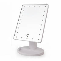 Зеркало с подсветкой для макияжа - Large Led Mirror Белый