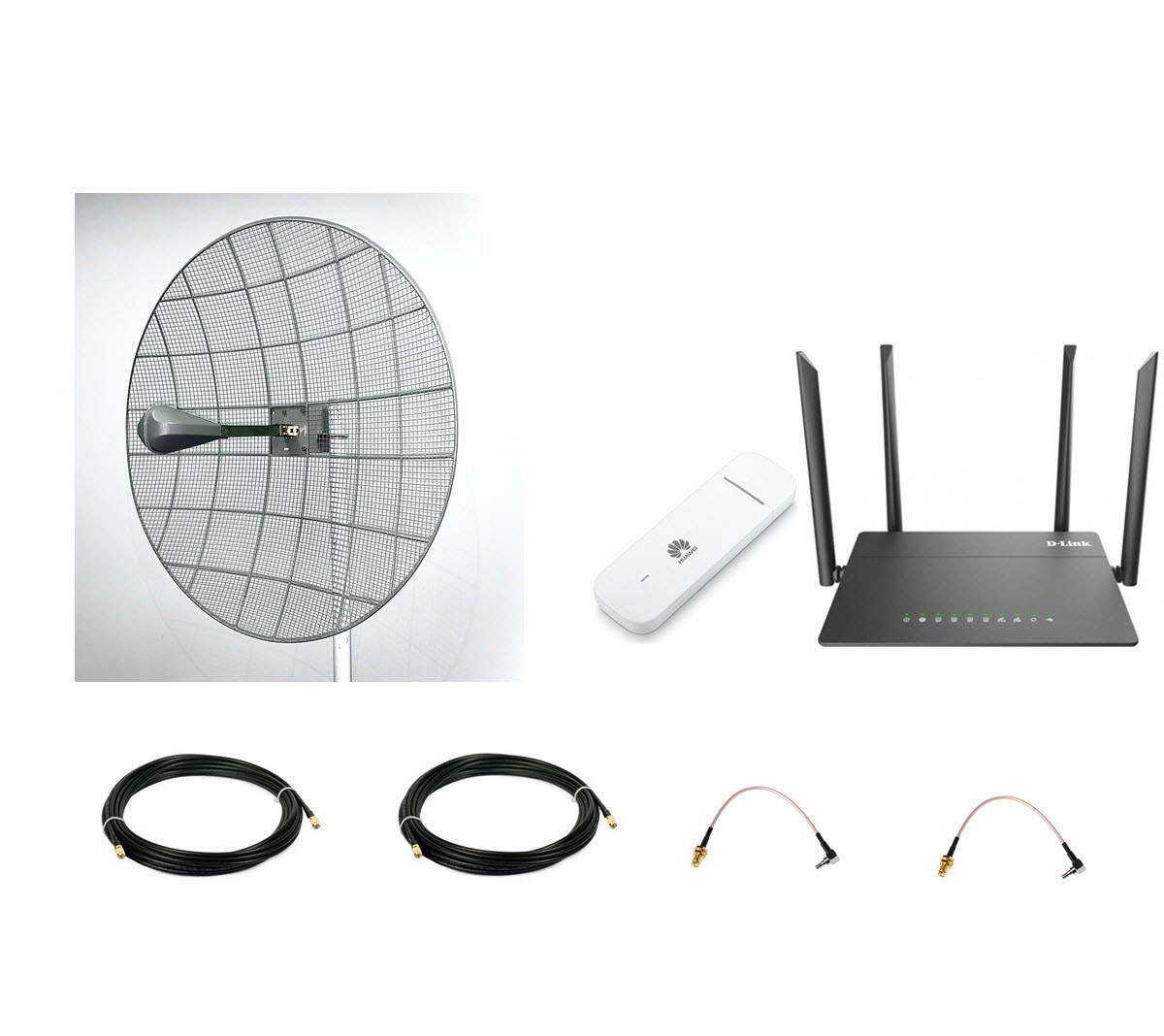 Комплект 4G параболик Kroks для офісу Pro Max