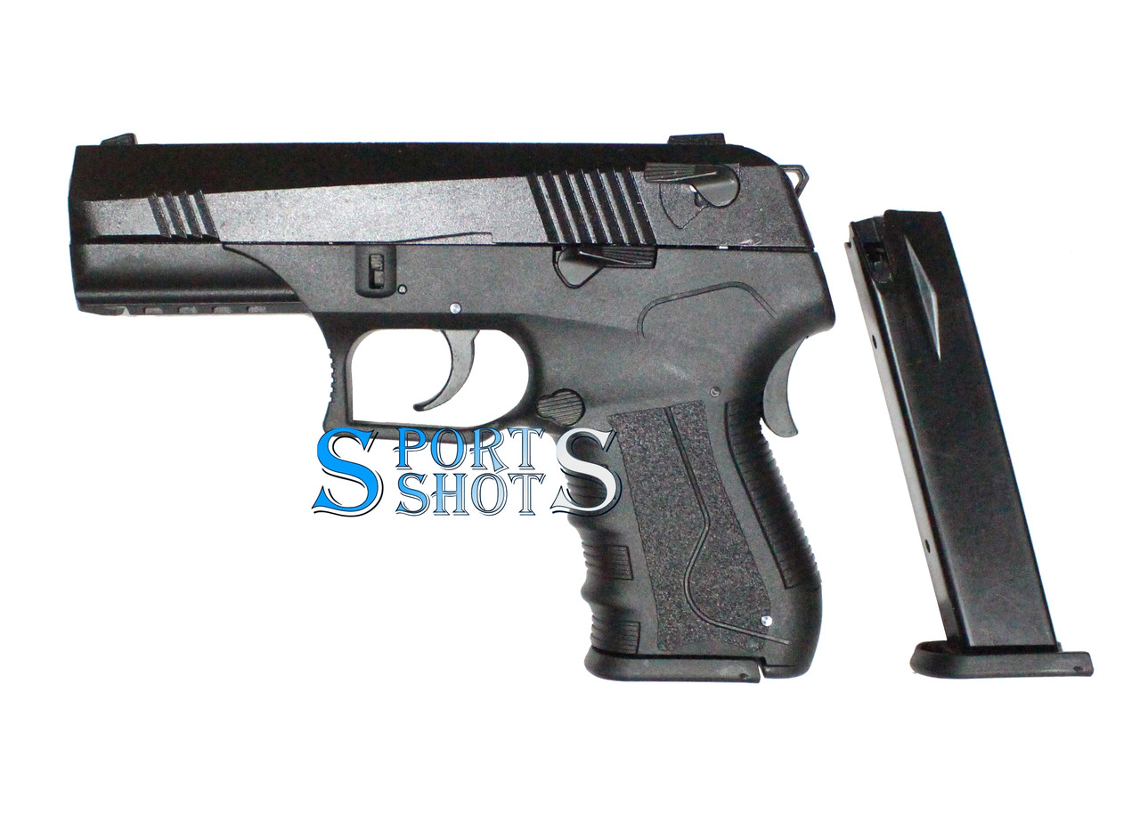Стартовий пістолет SUR STRM black з дод. магазином (Beretta Px4 Storm)