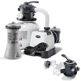 Запчастини для Фільтр-насосів Пісочний, Пісочний комбі, Картріджний, Картридж. комбі, Хлоргенератор