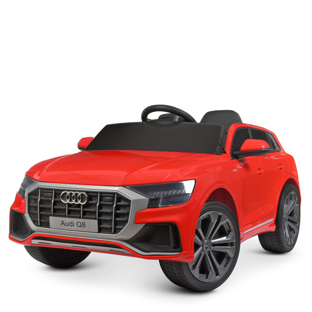 Дитячий електромобіль Audi (2 мотори по 45W, MP3, USB, TF) Джип Bambi M 4528EBLR-3 Червоний