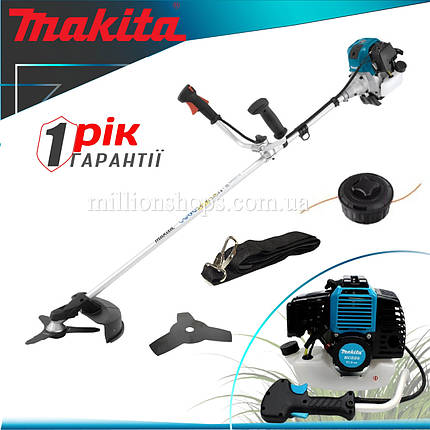 Мотокоса Makita BC 626 (5.2 кВт, 2-х тактний). Бензокоса Макіта. Кущоріз, тример. ГАРАНТІЯ 1 РІК!, фото 1