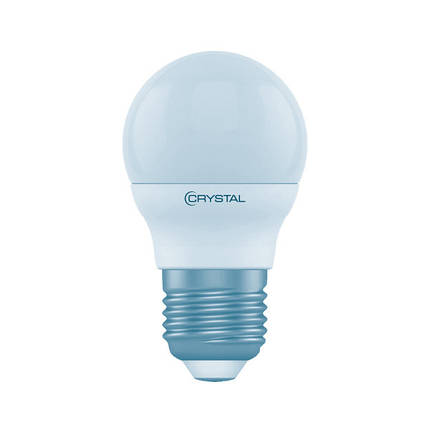 Лампа світлодіодна шар G45 CRYSTAL 6W PA Е27 4000K (..G45-002), фото 2