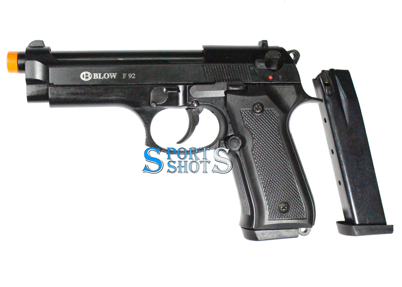 Стартовий пістолет Blow F92 з доп. магазином (Beretta 92)
