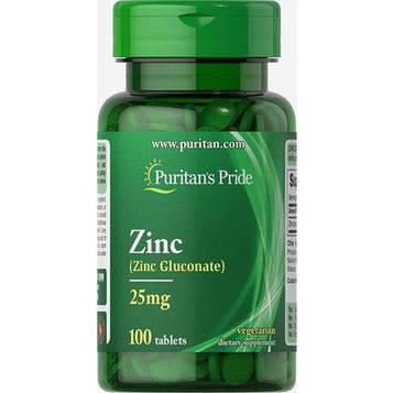 Мінерали - Цинк - Puritan's Pride Zinc 50 mg /100