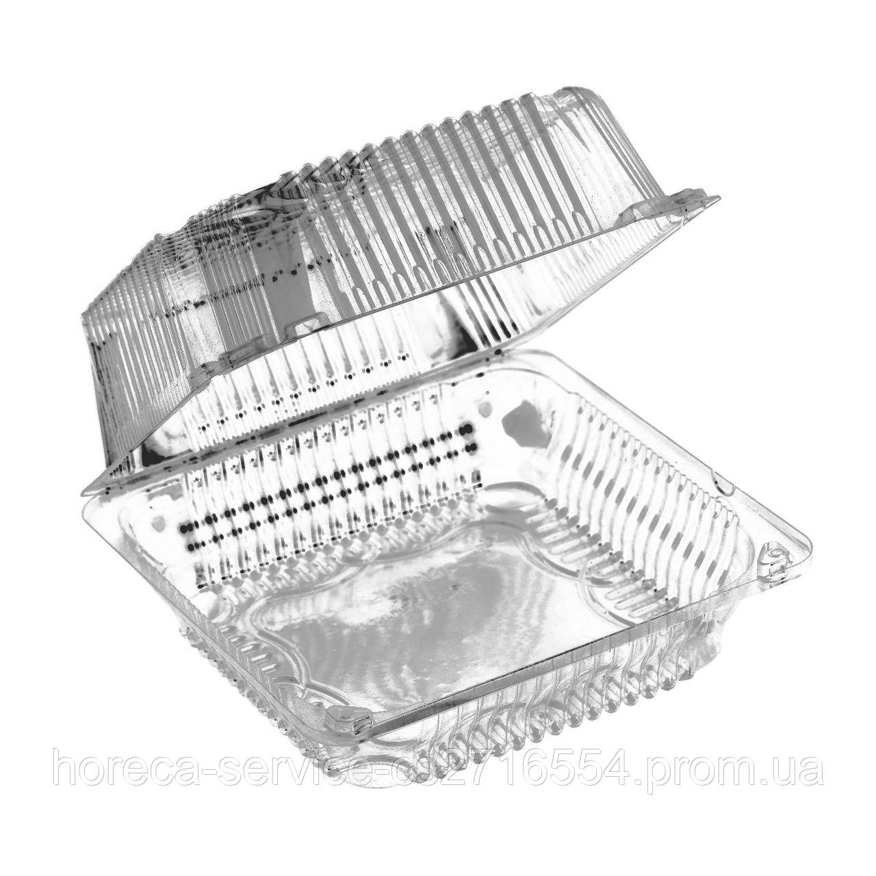 Харчовий PET-контейнер PRO-Service 1340 мл. 25 шт., фото 1