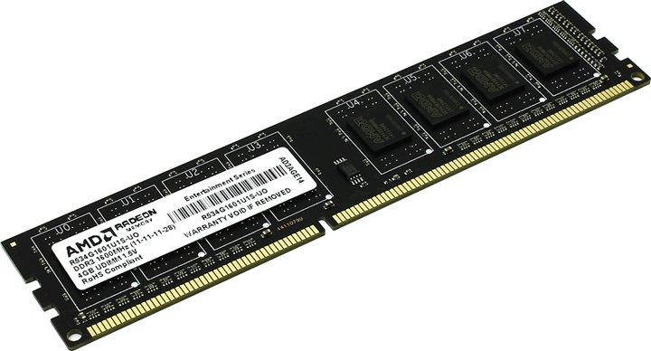 Память AMD 4 GB DDR3 1600 MHz (R534G1601U1S-U), фото 2