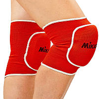 Наколенники для волейбола (2шт) MIKASA MA-8137, L красный
