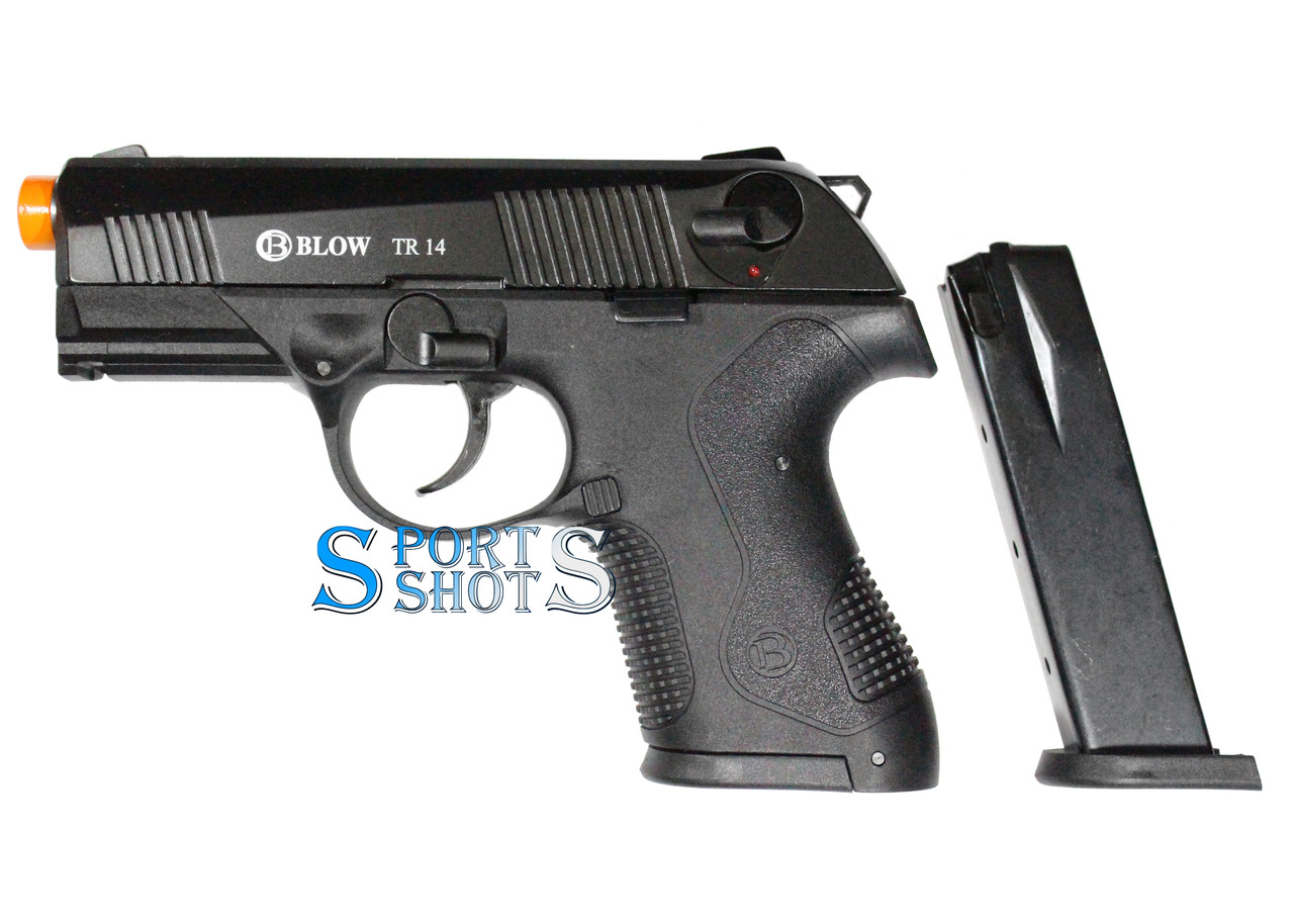 Стартовий пістолет Blow TR-14 з доп. магазином (Beretta Px4 Storm Compact)