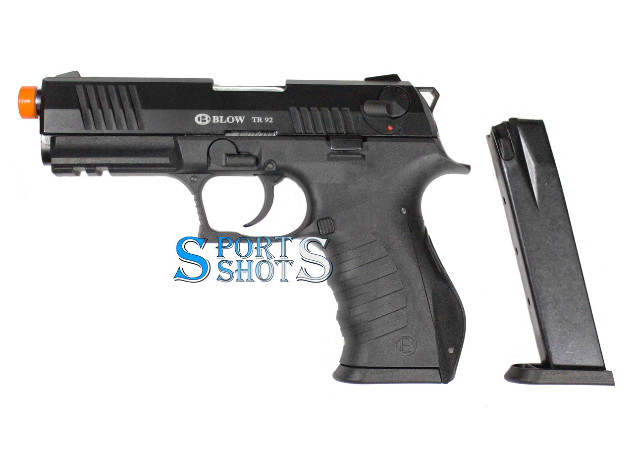 Стартовий пістолет Blow TR-92 з доп. магазином (Walther PPQ)