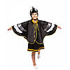 Дитячий карнавальний костюм ВОРОНА для дівчинки 4,5,6,7,8,9 років, дитячий новорічний костюм ВОРОНИ, фото 2