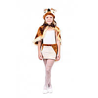 Детский карнавальный костюм СОВА для девочки 3,4,5,6,7 лет, детский новогодний костюм СОВЫ