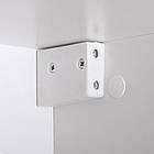 Вітрина навісна Typ 42 FLY ASM MEBLE білий/білий глянець, фото 3